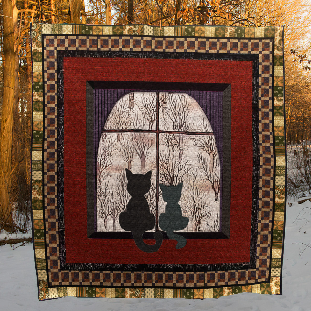 Cat MH110505 Quilt Blanket