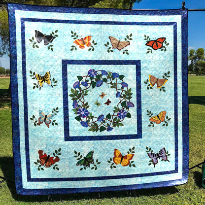 Butterfly CLP210614 Quilt Blanket