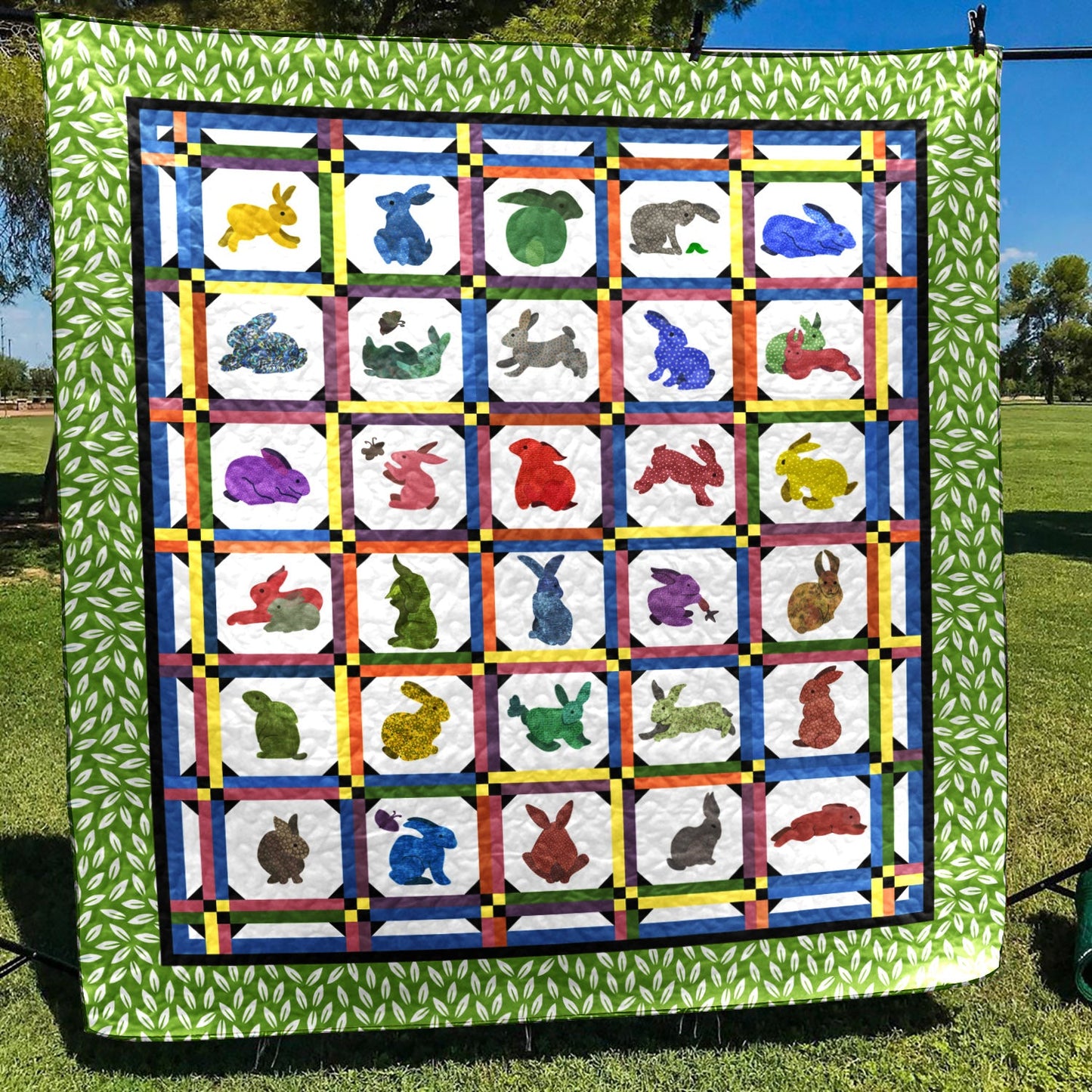 Rabbit CLA170646 Quilt Blanket