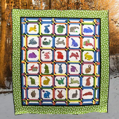 Rabbit CLA170646 Quilt Blanket