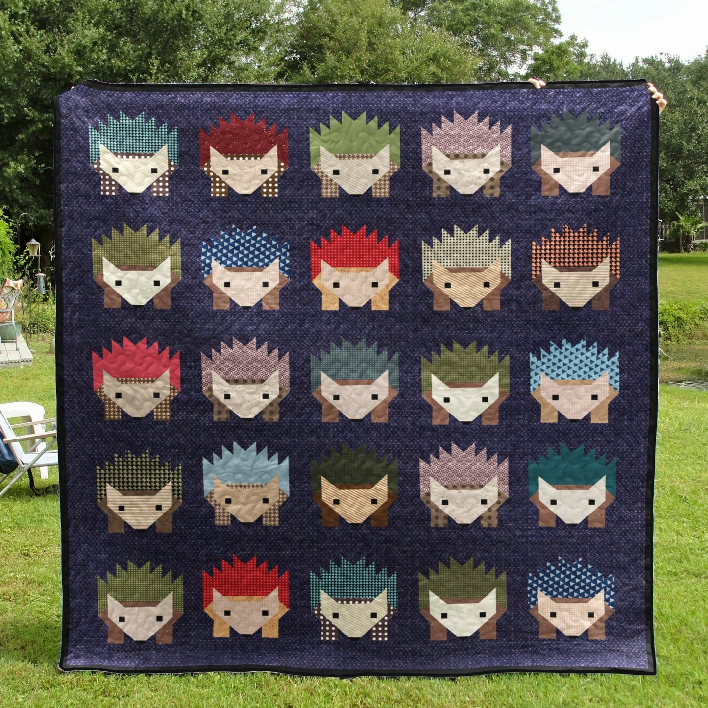 Hedgehog CG250616 Quilt Blanket