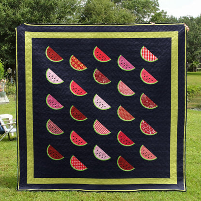 Watermelon HT260639 Quilt Blanket
