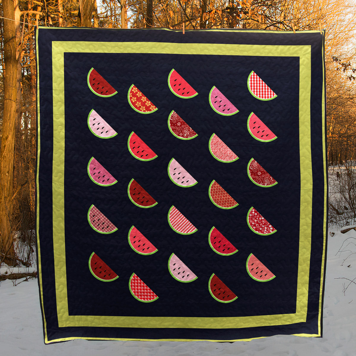 Watermelon HT260639 Quilt Blanket