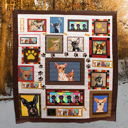 Chihuahua NN260606 Quilt Blanket
