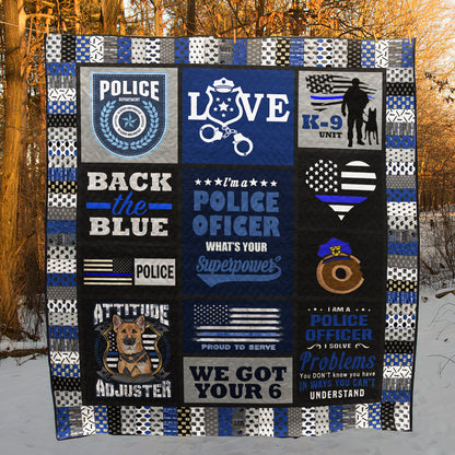 I Am A Police Officer PKT210652 Quilt Blanket