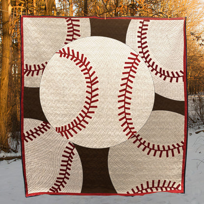 Baseball CL140632 Quilt Blanket