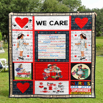 Nurse Life PKT240638 Quilt Blanket