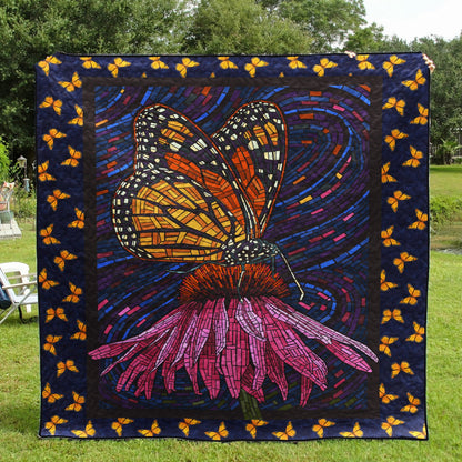 Monarch Butterfly CLT180655 Quilt Blanket