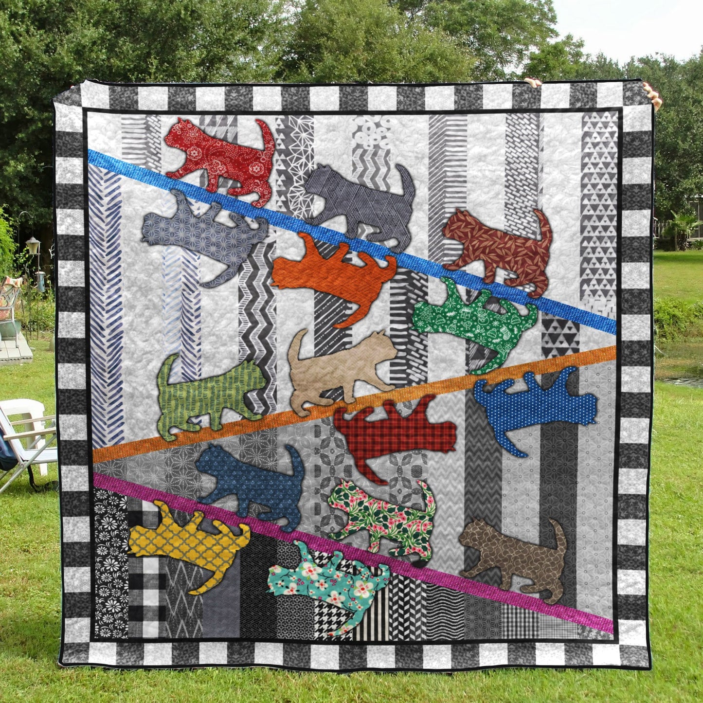 Cat TL270609 Quilt Blanket