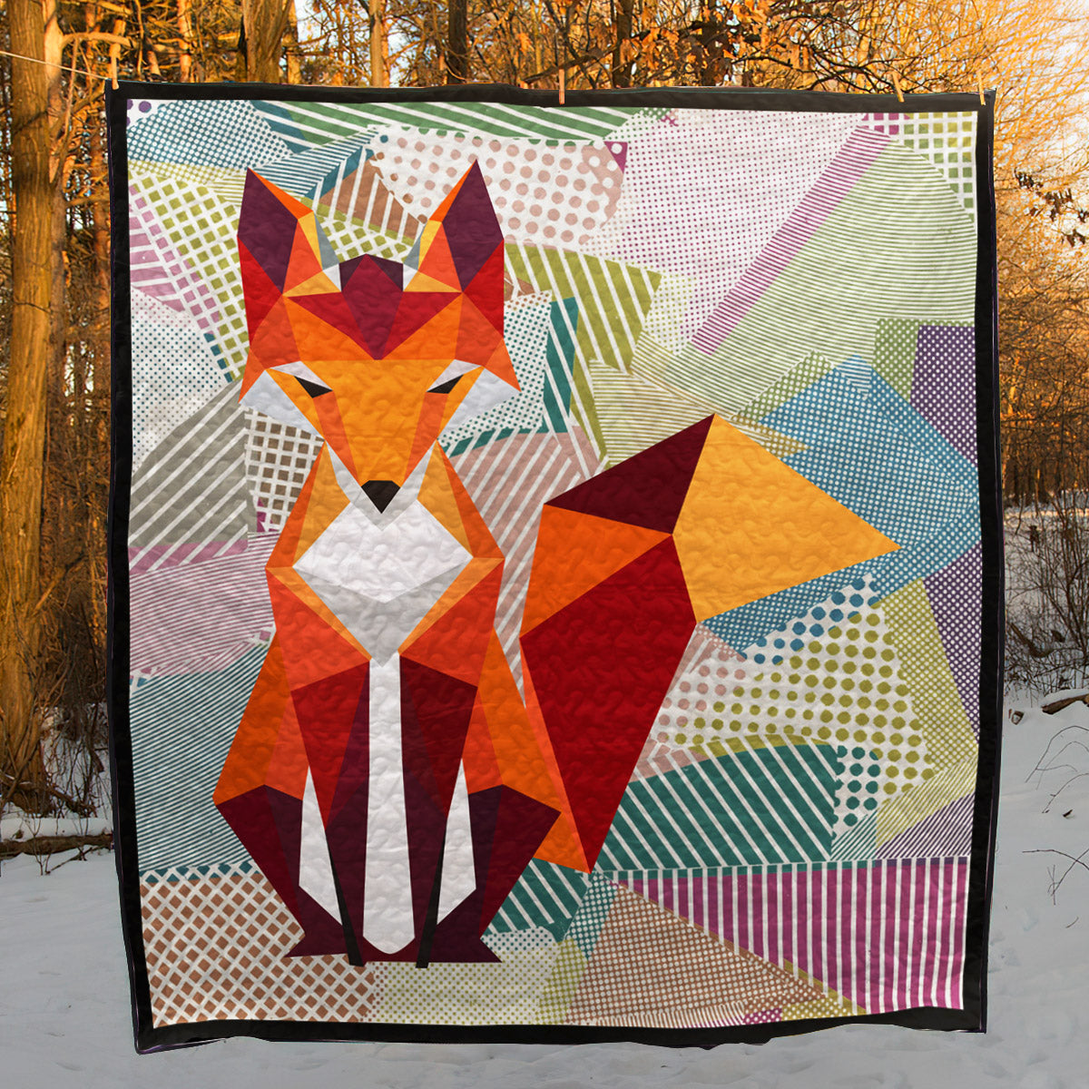 Fox NN280615 Quilt Blanket