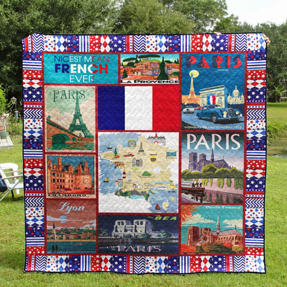 France LI280609 TBG Quilt Blanket