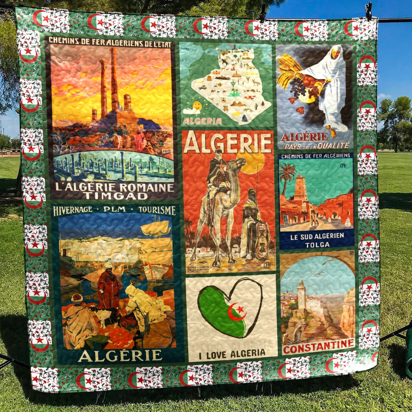 Algeria YE260625 TBG Quilt Blanket