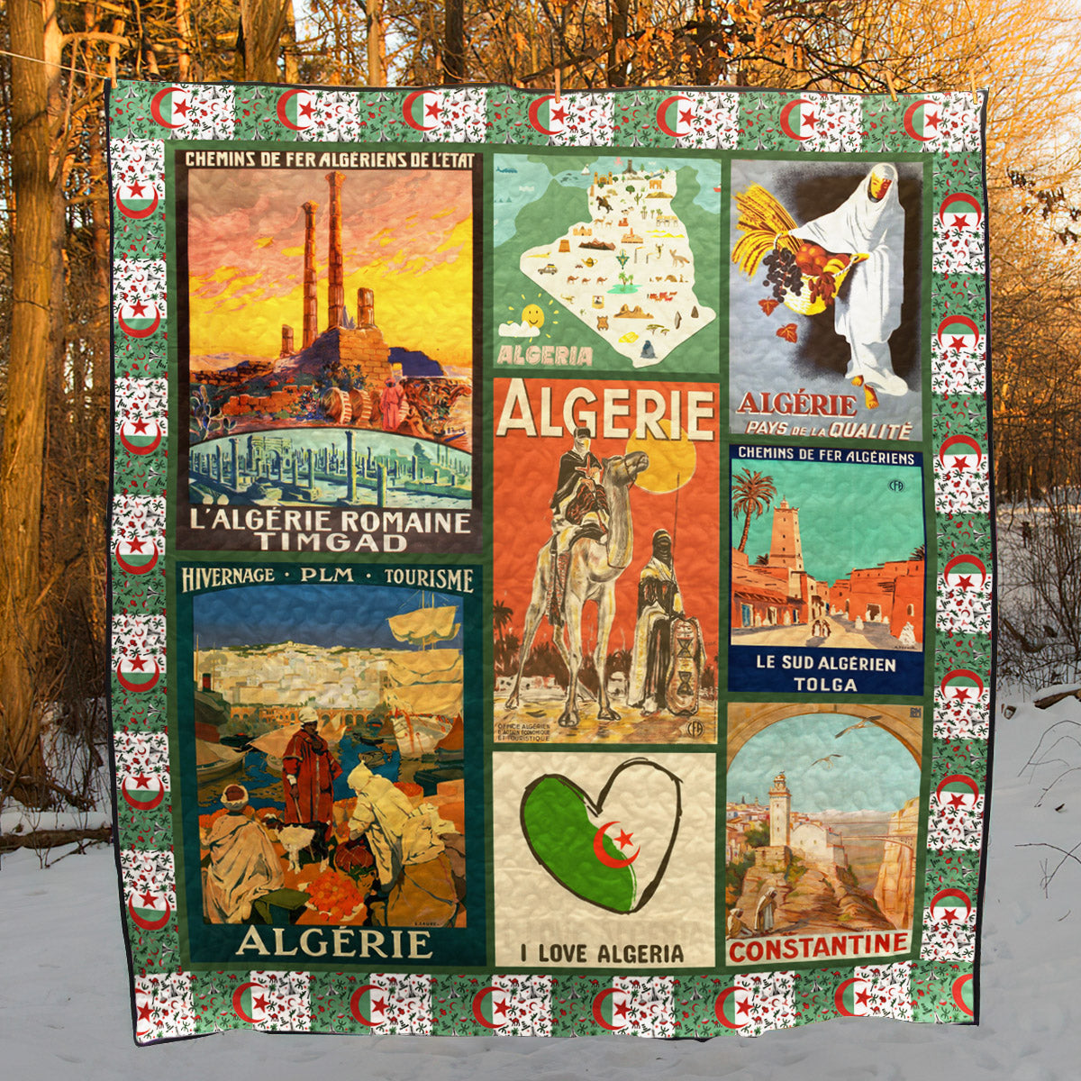 Algeria YE260625 TBG Quilt Blanket