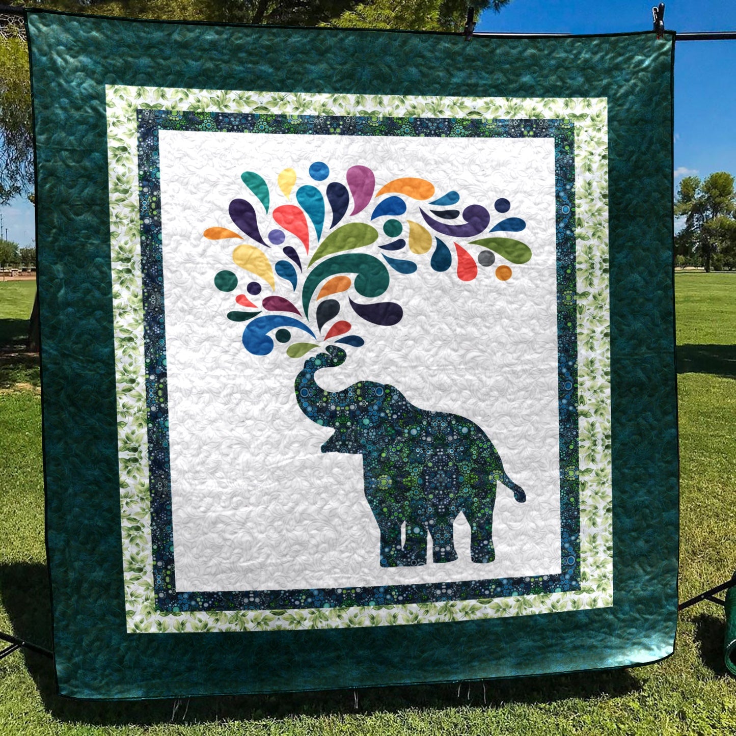 Elephant CLA170629 Quilt Blanket