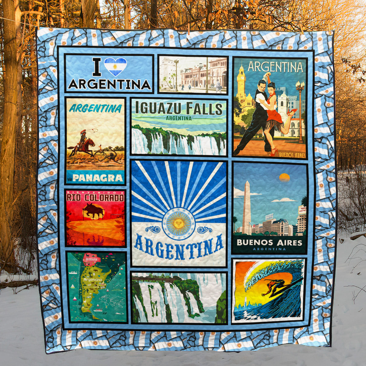 Argentina NA290601B TBG Quilt Blanket