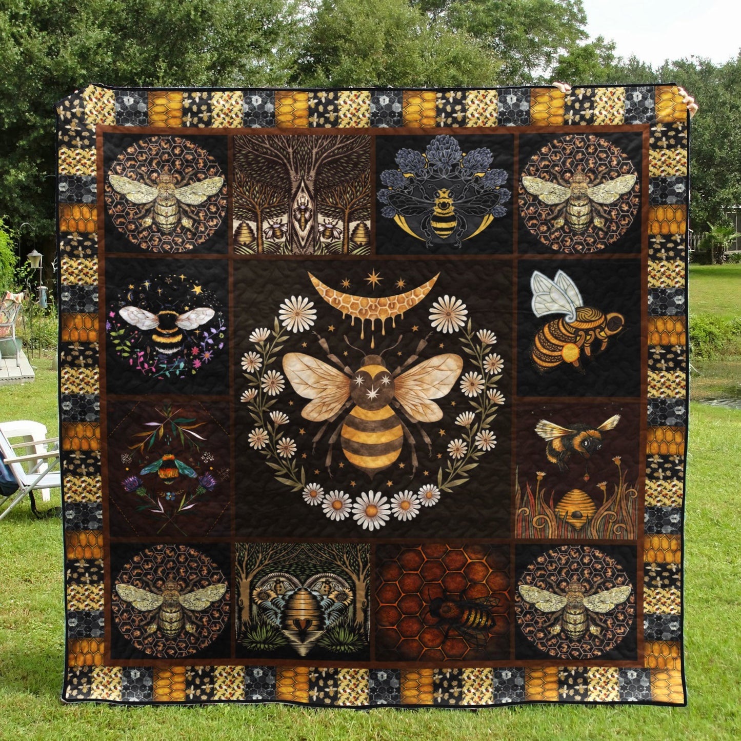 Bee D9002 Quilt Blanket