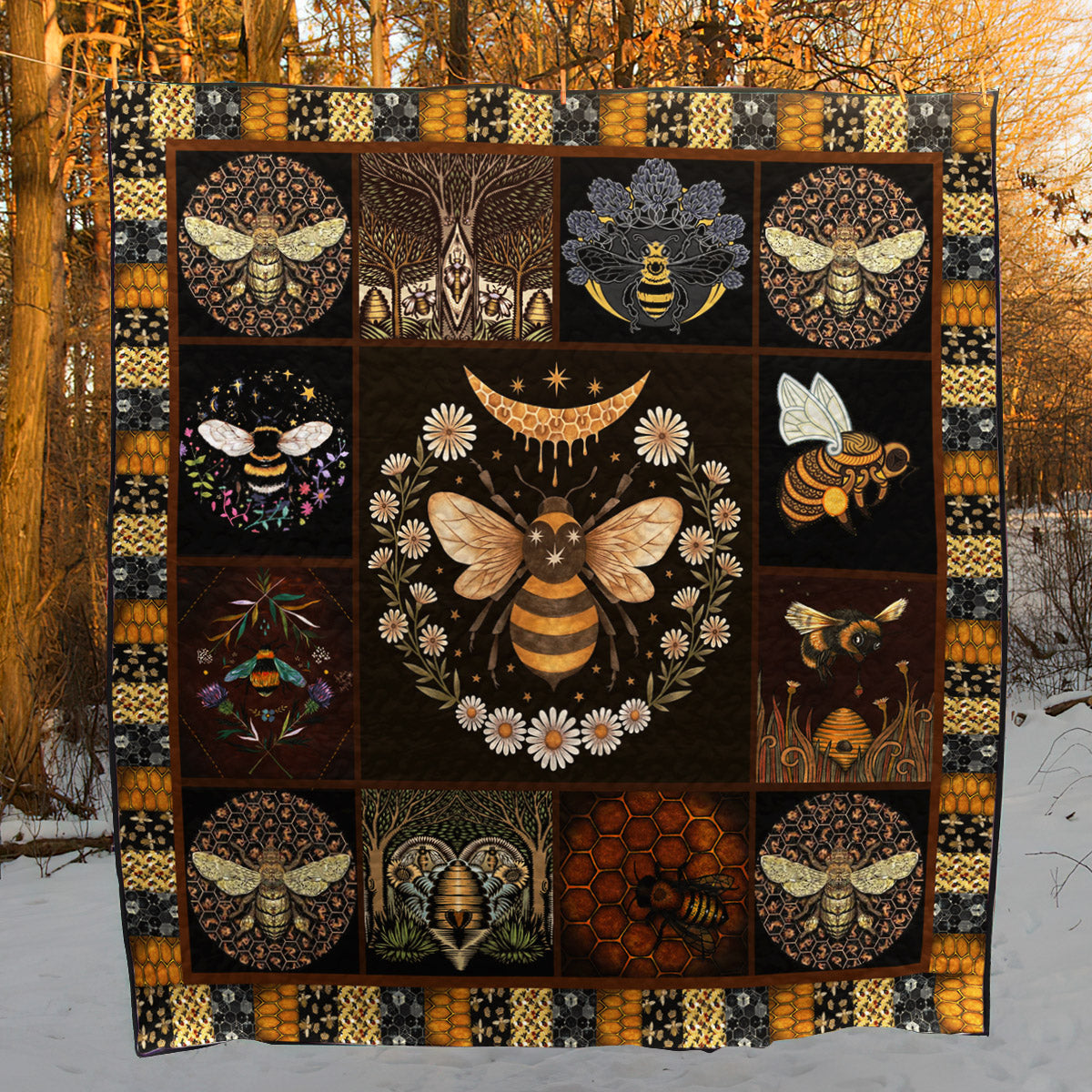 Bee D9002 Quilt Blanket