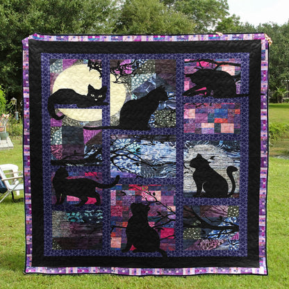 Cat D9019 Quilt Blanket