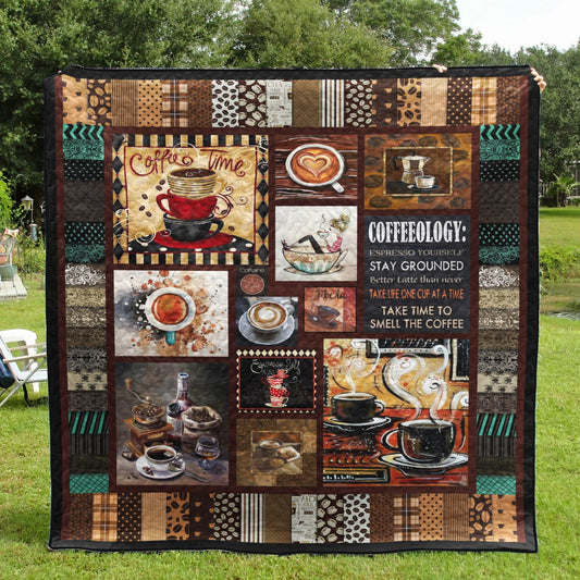 Coffee Time PKD210608 Quilt Blankets