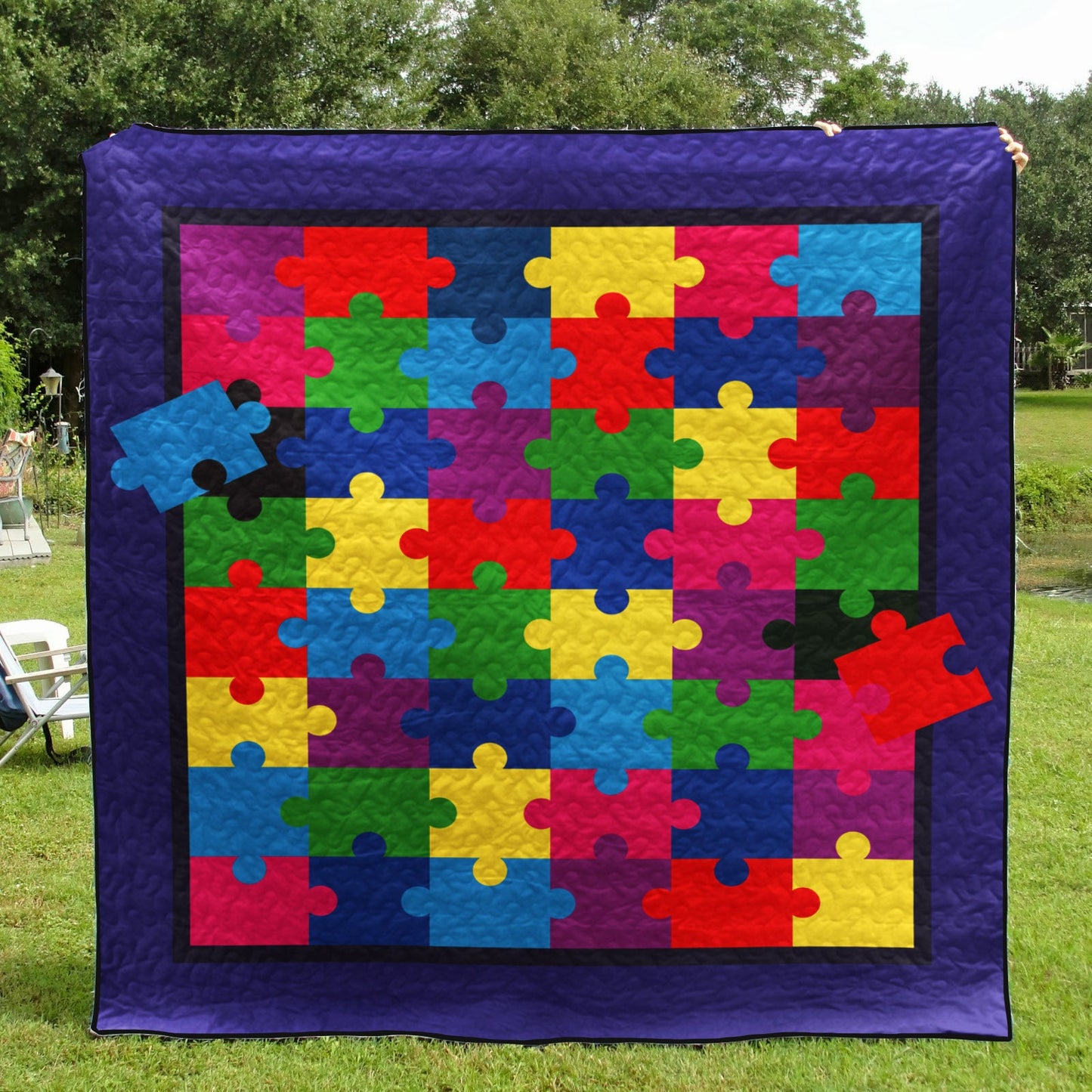 Autism CL120613 Quilt Blanket