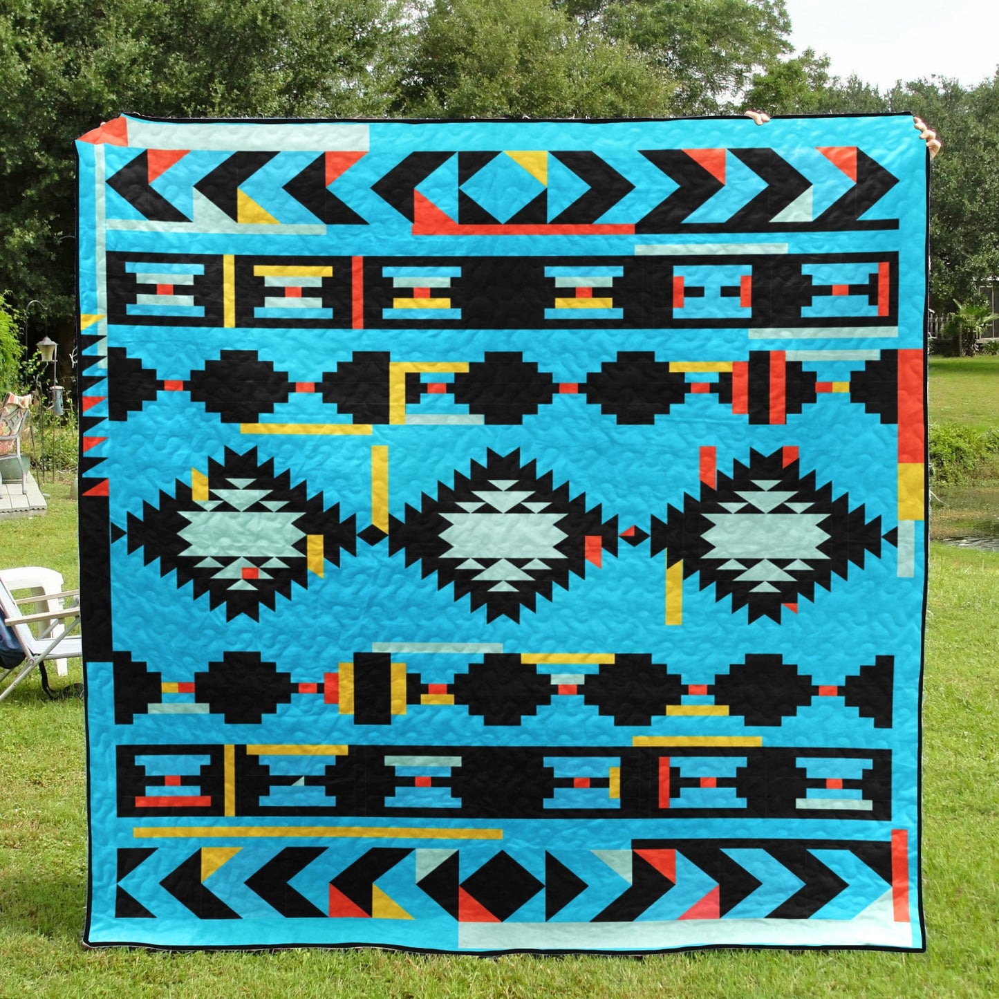 Native American CL130650 Quilt Blanket