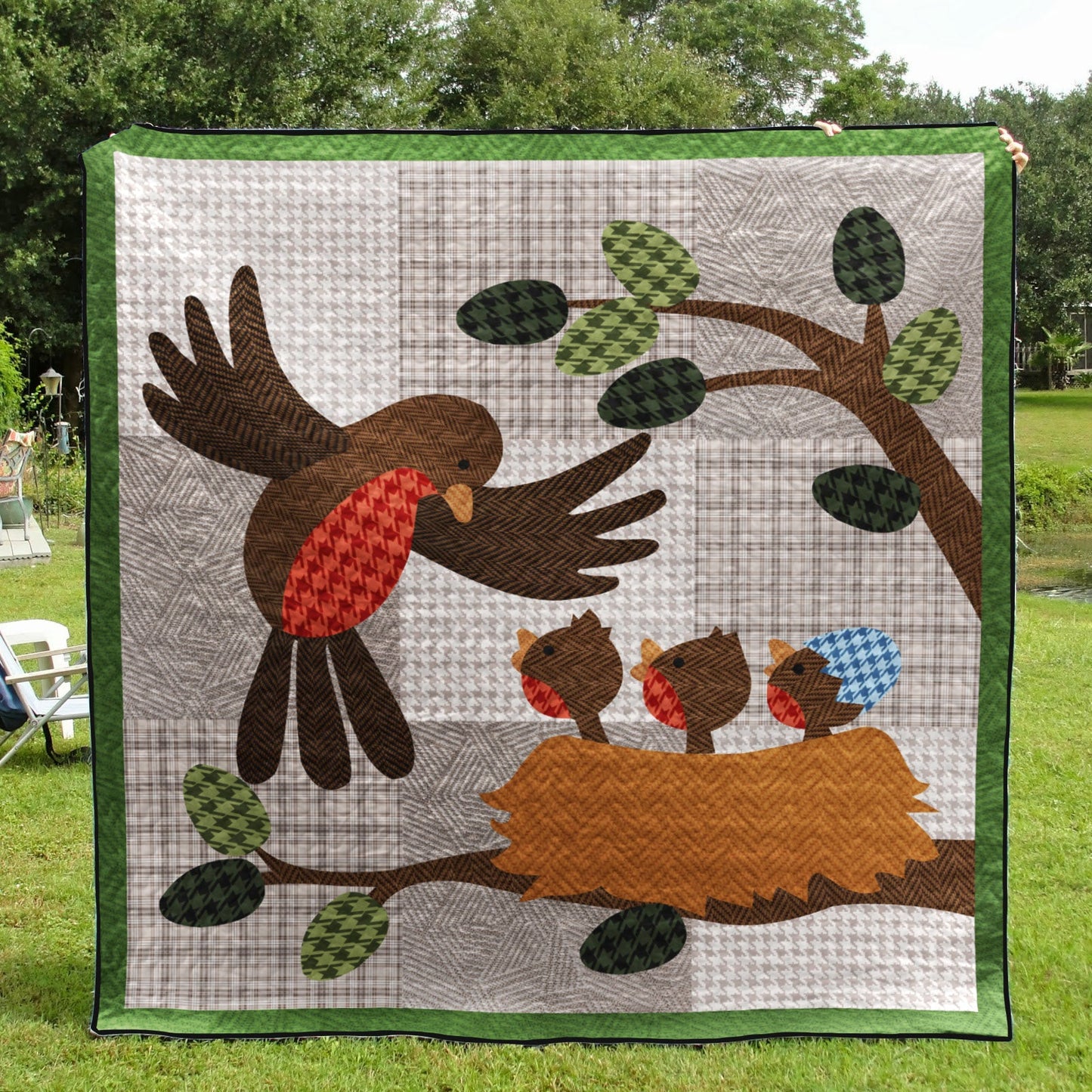 Bird HM290601 Quilt Blanket