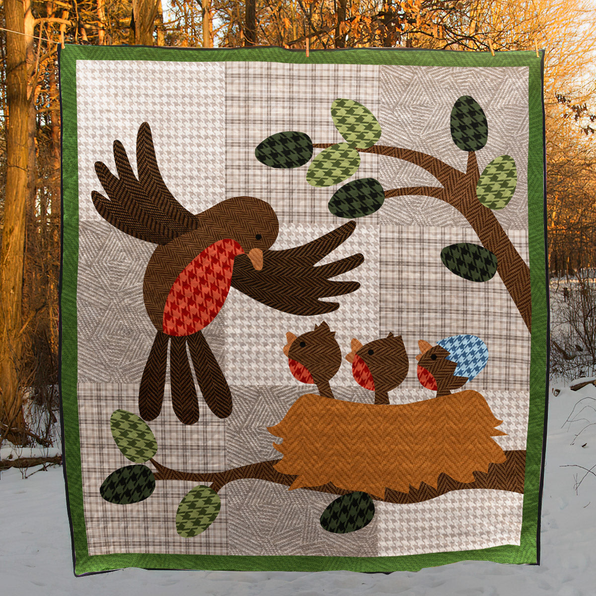 Bird HM290601 Quilt Blanket