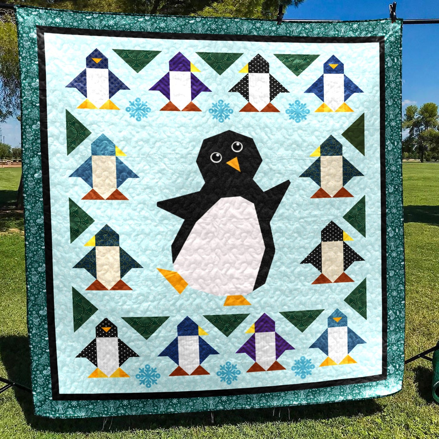 Penguin HT290607 Quilt Blanket