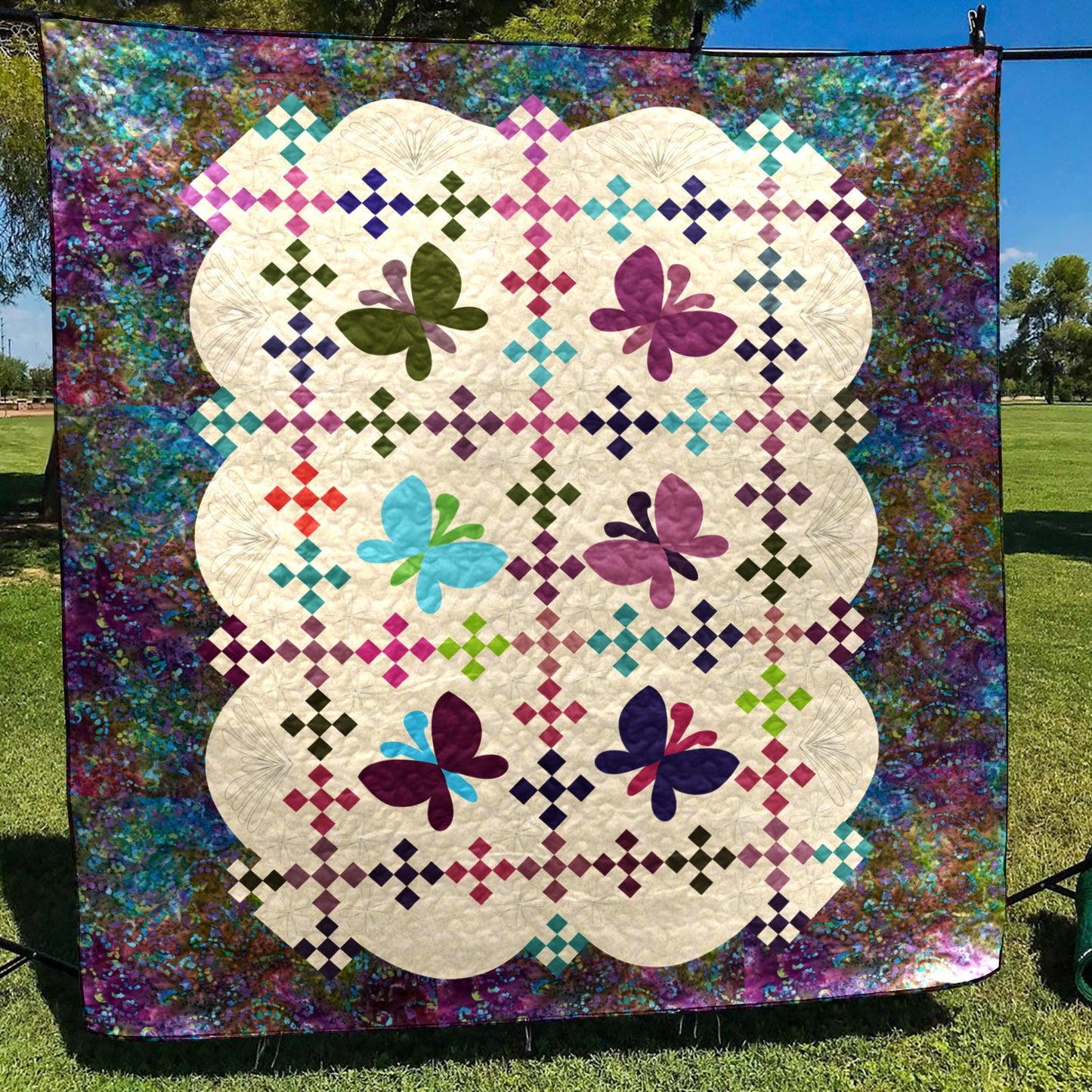 Butterfly CLM190615 Quilt Blanket