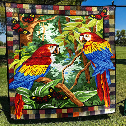 Parrot NN010711 Quilt Blanket