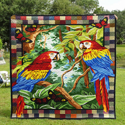 Parrot NN010711 Quilt Blanket