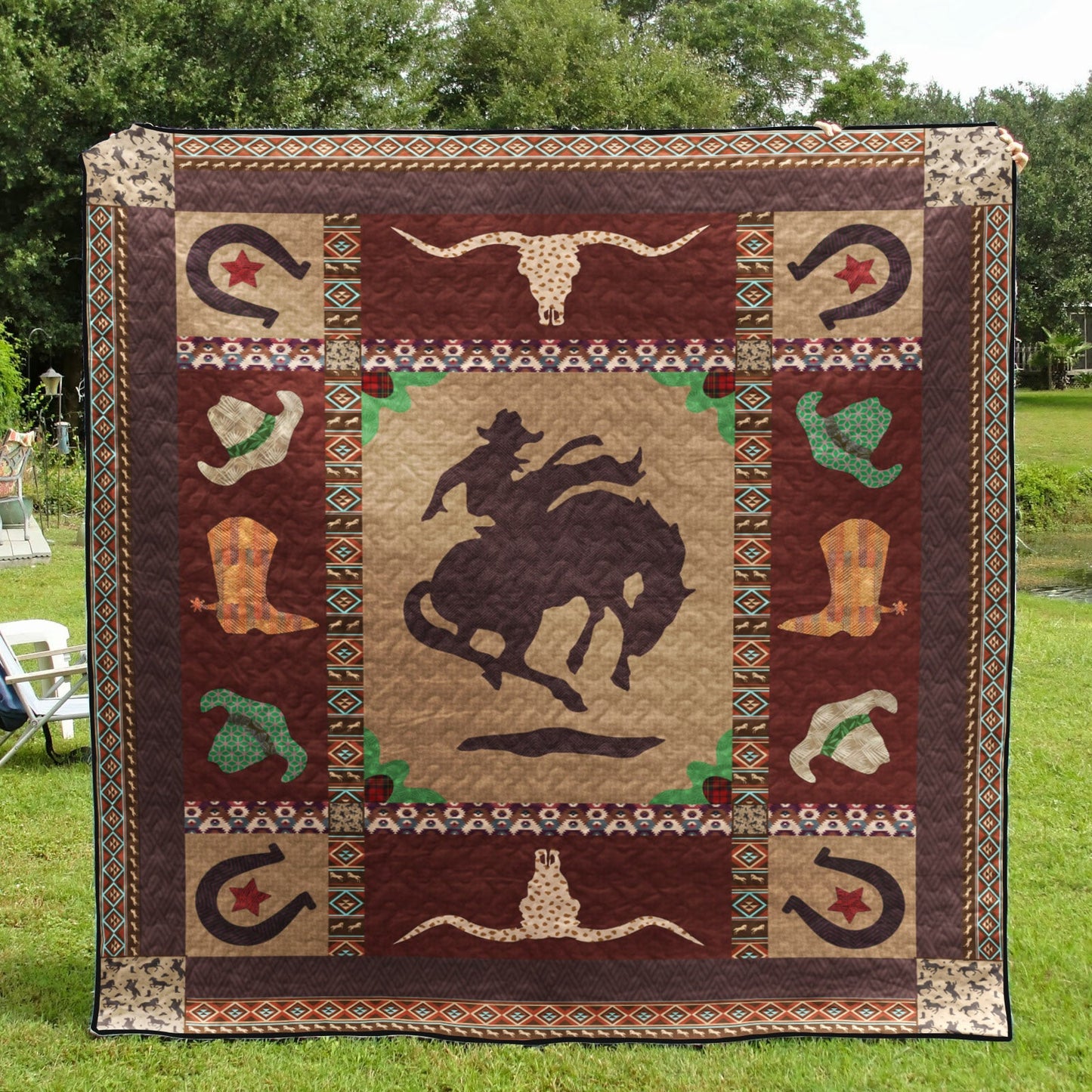 Cowboy TL010705 Quilt Blanket