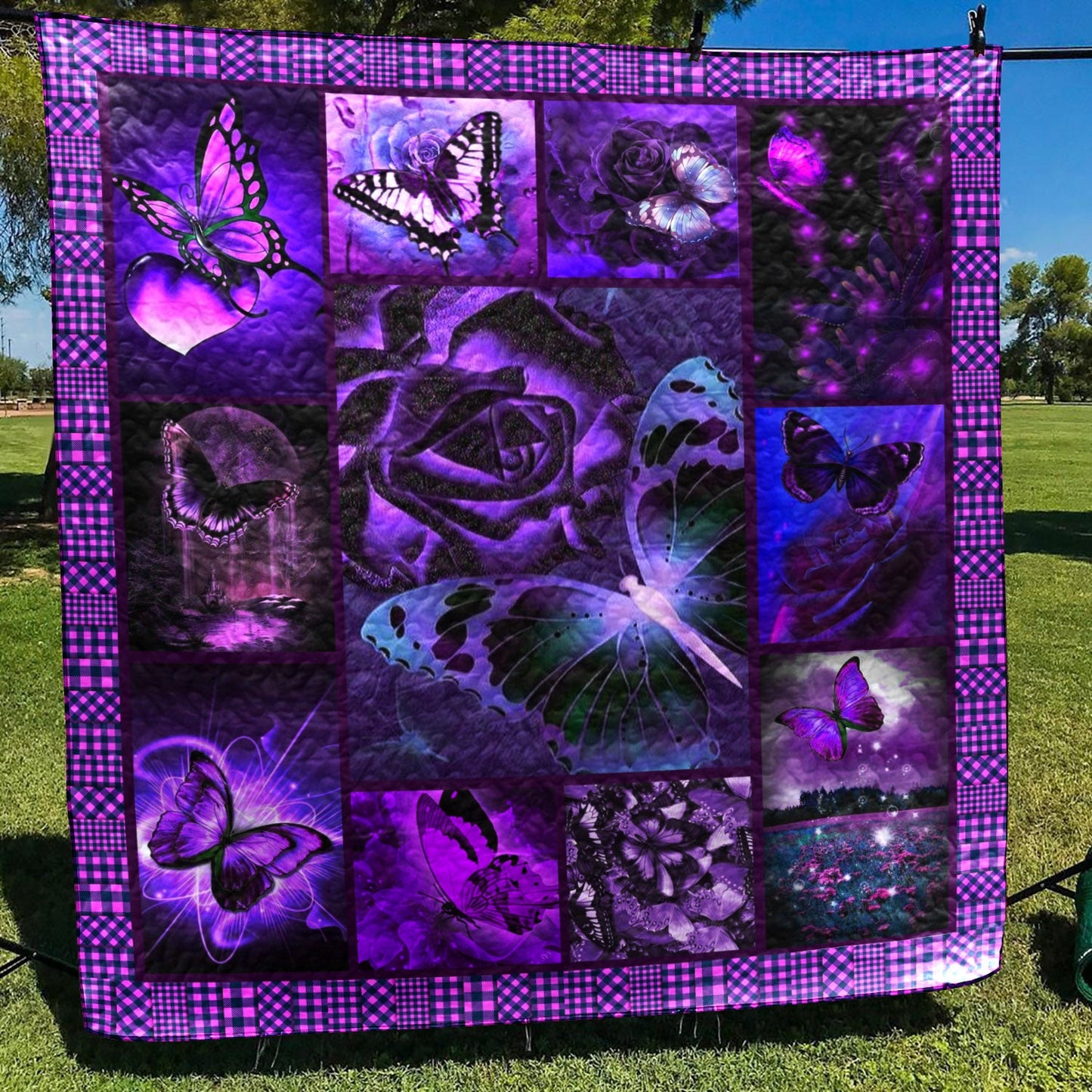 Butterfly D010711 Quilt Blanket