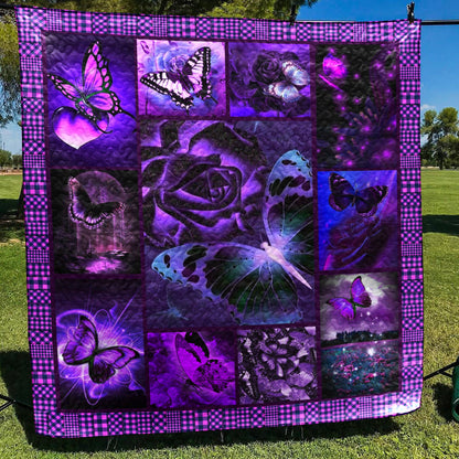 Butterfly D010711 Quilt Blanket