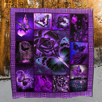 Butterfly D010711 Quilt Blanket