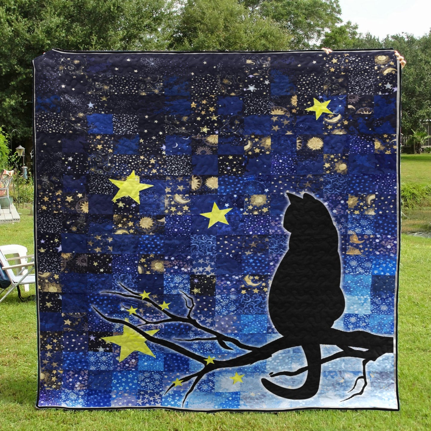 Cat D010717 Quilt Blanket