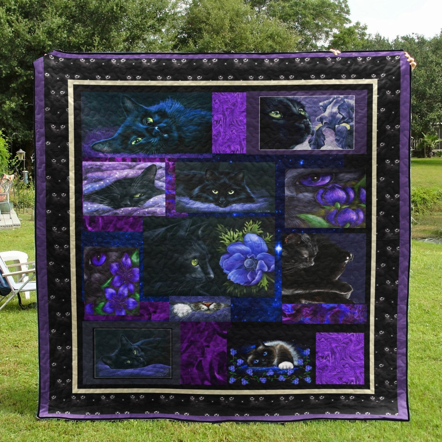 Cat D010719 Quilt Blanket