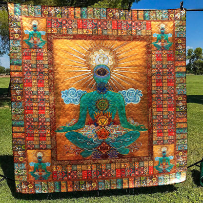 Chakra D010739 Quilt Blanket