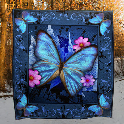 Butterfly D010705 Quilt Blanket