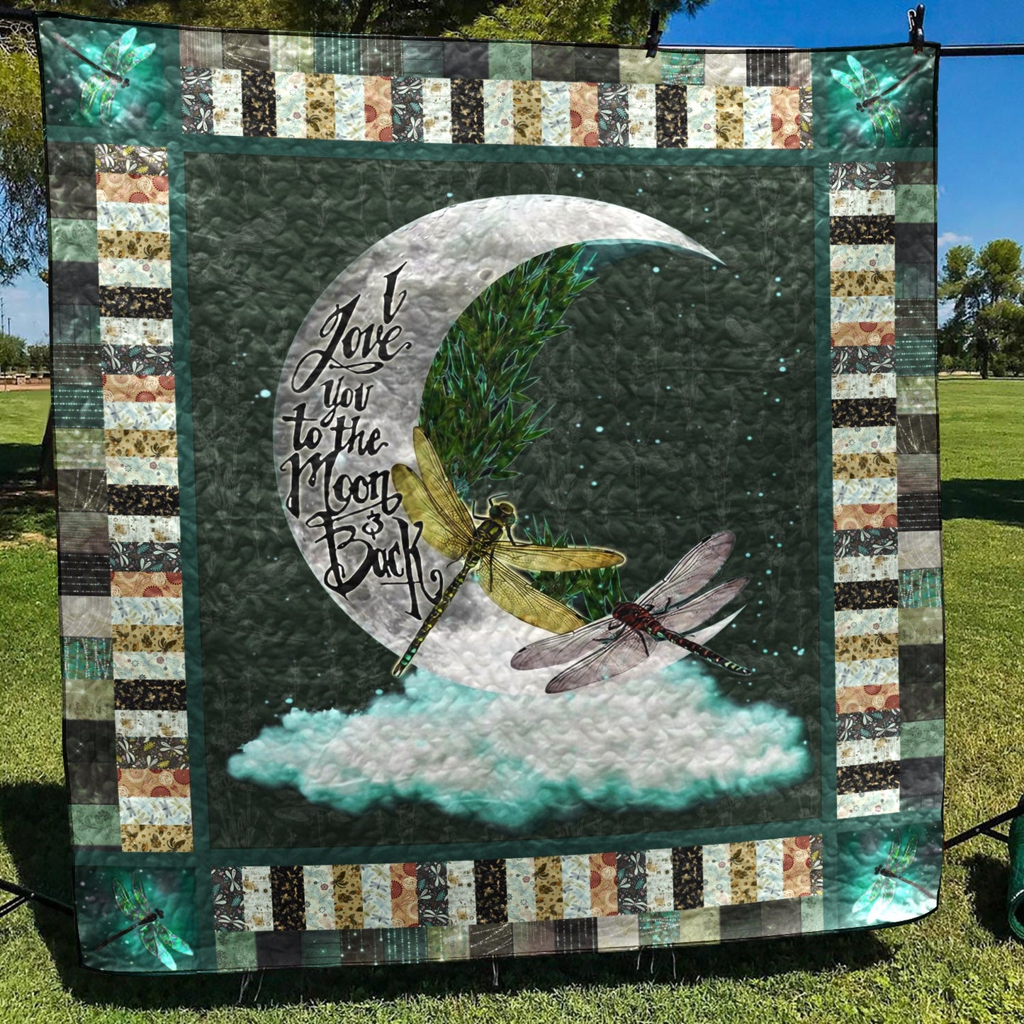 Dragonfly D010756 Quilt Blanket