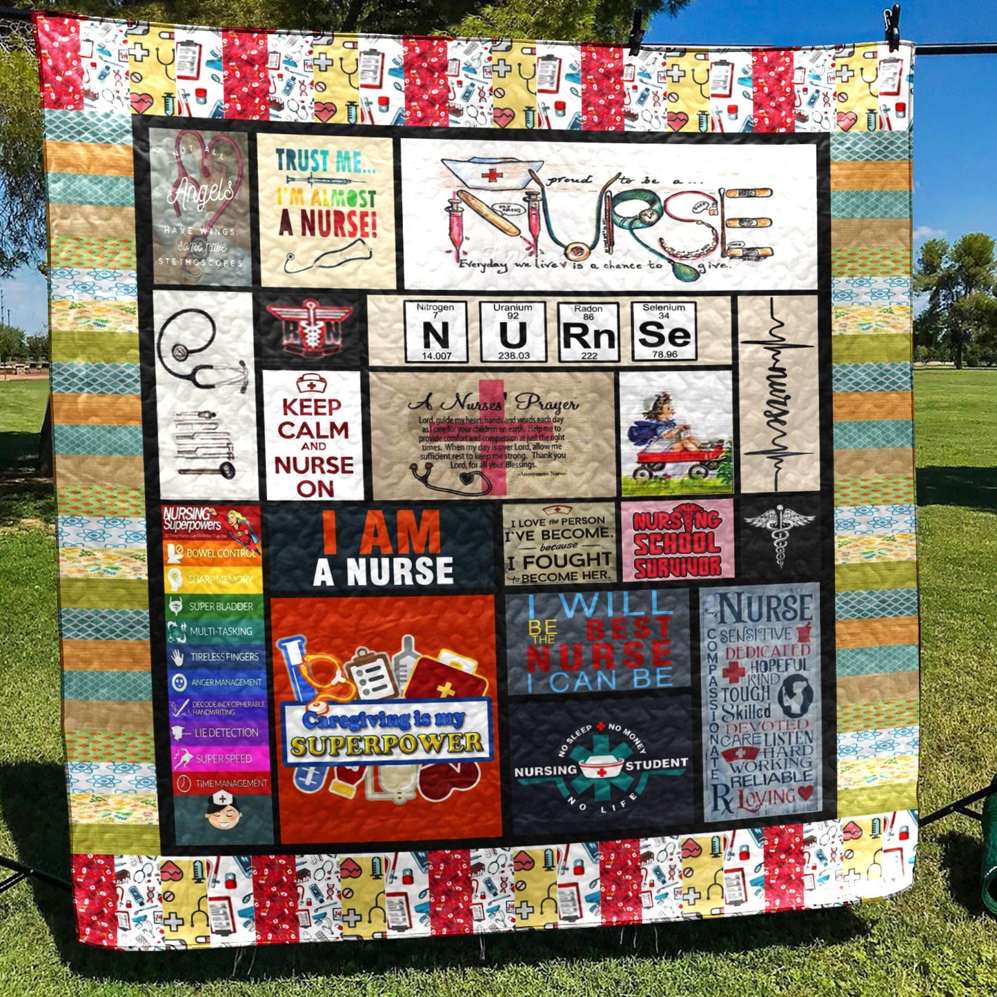 Nurse D010770 Quilt Blanket