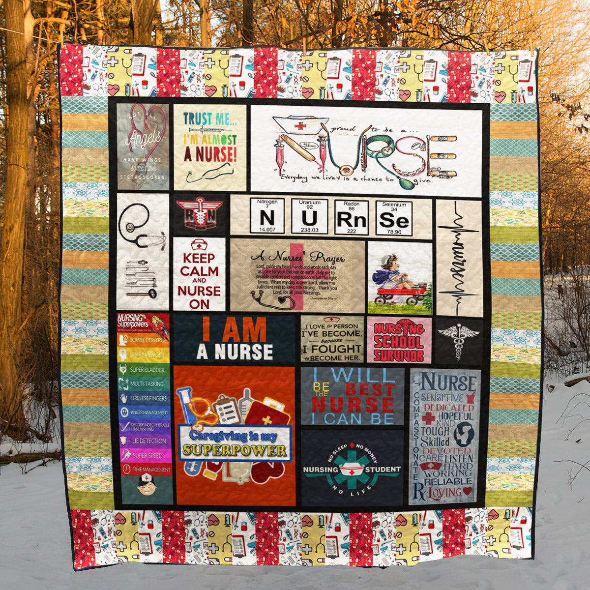Nurse D010770 Quilt Blanket