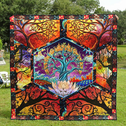 Tree Of Life D010787 Quilt Blanket