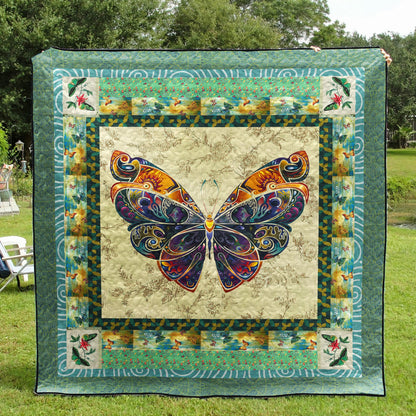 Butterfly D010709 Quilt Blanket