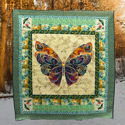 Butterfly D010709 Quilt Blanket