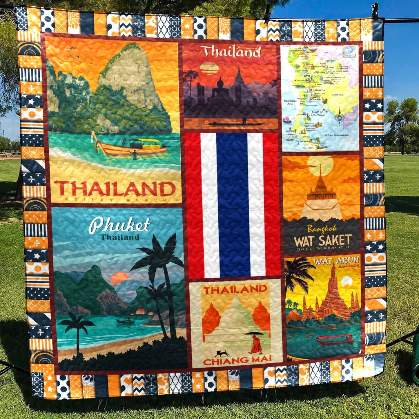 Thailand LI030720A TBG Quilt Blanket