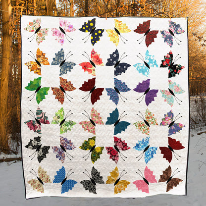 Butterfly CLA290612 Quilt Blanket