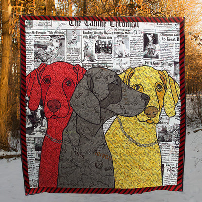 Labrador CL130645 Quilt Blanket