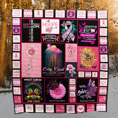 Breast Cancer Awareness CLT170613 Quilt Blanket