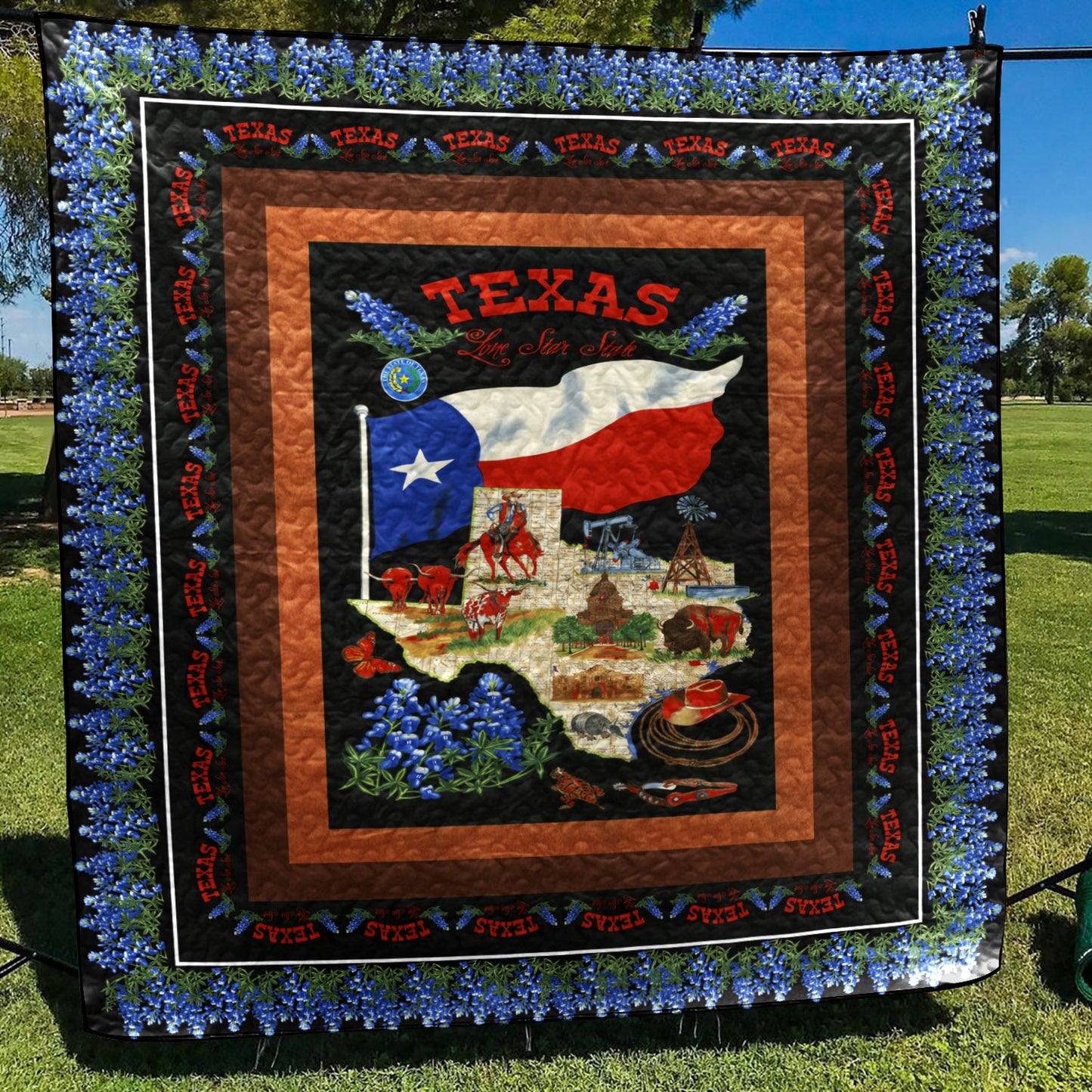 Texas CLA180643 Quilt Blanket